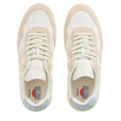 Veja V-90 Extra White Pierre Steel Low-Top-Sneaker