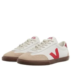 Veja Volley White Pekin Bark Low-Top-Sneaker
