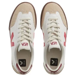 Veja Volley White Pekin Bark Low-Top-Sneaker