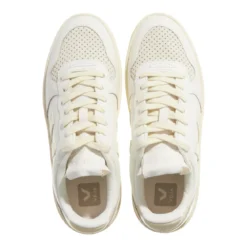 Veja V-10 Prime Leather Pure Calcaire Low-Top-Sneaker