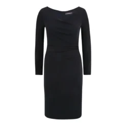 Vera Mont Figurbetontes Abendkleid Schwarz Abendkleid