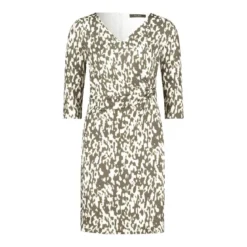 Vera Mont Jerseykleid Grün Midikleid