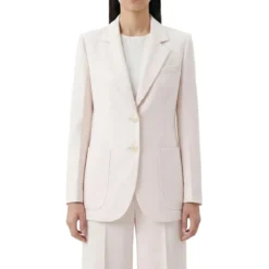 Victoria Beckham Blazer Katherine aus Woll-Mix pink Blazer