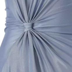 Victoria Beckham Elegantes Maxikleid blau Maxikleid