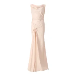 Victoria Beckham Maxikleid mit Muster pink Maxikleid