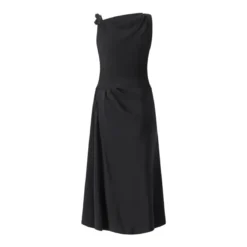 Victoria Beckham 1226WDR007331A schwarz Maxikleid