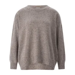 WEEKEND Max Mara Pullover Palchi aus Woll-Seiden-Mix braun Pullover
