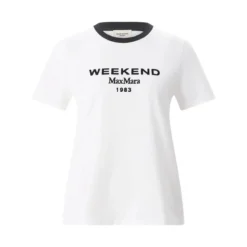 WEEKEND Max Mara T-Shirt aus Baumwolle weiß T-Shirt
