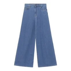 WEEKEND Max Mara Wide Leg Jeans Vega blau Wide Leg Jeans