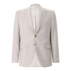 WILVORST Anzugsakko aus Schurwoll-Mix beige Anzugjacke