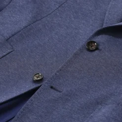 windsor. Regular-Fit Sakko aus Baumwollmix blau Anzugjacke