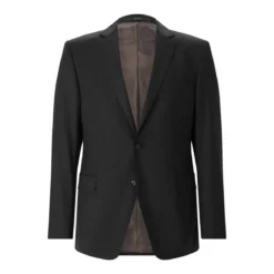 windsor. Sakko aus Wolle schwarz Anzugjacke