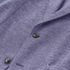 windsor. Slim-Fit Sakko Giro mit Leinen Blau Anzugjacke