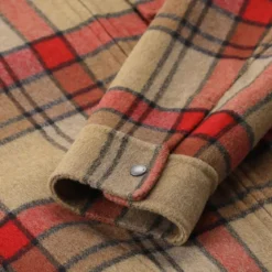 Woolrich Jacke aus Woll-Mix braun Übergangsjacke