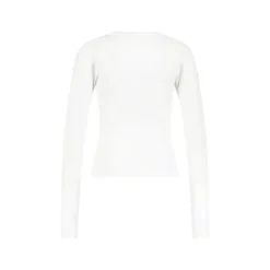Y-3 Langarmshirt Weiß Longsleeve